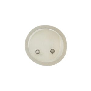 GloboStar® 70638 Σύνδεσμος Ι με Καρφάκια για Μονόχρωμη Ταινία Neon Flex 360° Degree 2 Pin – Μ6.5 x Π2 x Υ2cm