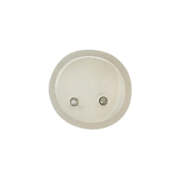 GloboStar® 70638 Σύνδεσμος Ι με Καρφάκια για Μονόχρωμη Ταινία Neon Flex 360° Degree 2 Pin – Μ6.5 x Π2 x Υ2cm