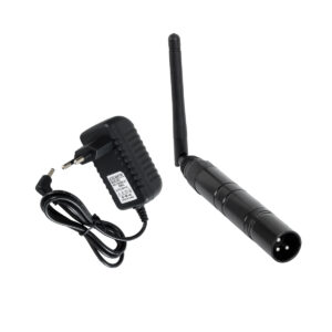 GLOBOSTAR® SKYDANCE-DM-WT 71577 DMX512 Ασύρματος Πομπός RF 2.4Ghz ISM GFSK 20dBm 400m Αρσενικό XLR3 DC 5V IP20 – Μ1.9 x Π1.9 x Υ22cm – 5 Χρόνια Εγγύηση