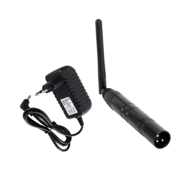 GLOBOSTAR® SKYDANCE-DM-WT 71577 DMX512 Ασύρματος Πομπός RF 2.4Ghz ISM GFSK 20dBm 400m Αρσενικό XLR3 DC 5V IP20 – Μ1.9 x Π1.9 x Υ22cm – 5 Χρόνια Εγγύηση