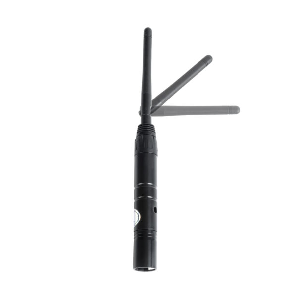 GLOBOSTAR® SKYDANCE-DM-WT 71577 DMX512 Ασύρματος Πομπός RF 2.4Ghz ISM GFSK 20dBm 400m Αρσενικό XLR3 DC 5V IP20 – Μ1.9 x Π1.9 x Υ22cm – 5 Χρόνια Εγγύηση
