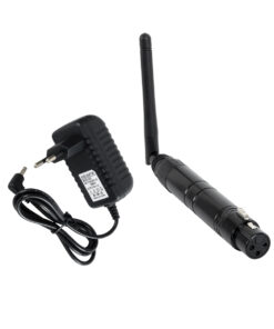GLOBOSTAR® SKYDANCE-DM-WR 71578 DMX512 Ασύρματος Δέκτης RF 2.4Ghz ISM GFSK 20dBm 400m Θηλυκό XLR3 DC 5V IP20 – Μ1.9 x Π1.9 x Υ22cm – 5 Χρόνια Εγγύηση
