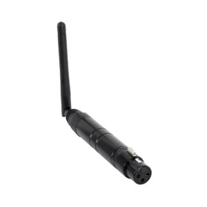 GLOBOSTAR® SKYDANCE-DM-WR 71578 DMX512 Ασύρματος Δέκτης RF 2.4Ghz ISM GFSK 20dBm 400m Θηλυκό XLR3 DC 5V IP20 – Μ1.9 x Π1.9 x Υ22cm – 5 Χρόνια Εγγύηση