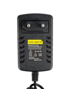 GloboStar® 73072 Πλαστικό Τροφοδοτικό SELV για προΪόντα LED 24W 2A – AC220-240V σε DC 12V – IP20 – Μ5 x Π7.5 x Υ8cm – 2 Χρόνια Εγγύηση