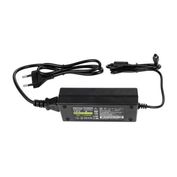 GloboStar® 73073 Πλαστικό Τροφοδοτικό SELV για προΪόντα LED 60W 5A – AC220-240V σε DC 12V – IP20 – Μ12 x Π5 x Υ3cm – 2 Χρόνια Εγγύηση