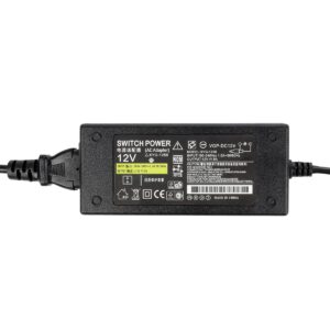 GloboStar® 73073 Πλαστικό Τροφοδοτικό SELV για προΪόντα LED 60W 5A – AC220-240V σε DC 12V – IP20 – Μ12 x Π5 x Υ3cm – 2 Χρόνια Εγγύηση