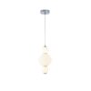 ΦΩΤΙΣΤΙΚΟ ΚΡΕΜΑΣΤΟ ΑΛΟΥΜΙΝΙΟ 12,6W 3000Κ 1440Lm Φ175x1940mm ΛΕΥΚΟ ARTE ILLUMINA BLOSSOM