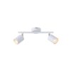 ΣΠΟΤ ΜΕΤΑΛΛΙΚΟ ΔΙΦΩΤΟ 2XGU10 Max 7W 300X80X155mm ΛΕΥΚΟ ARTE ILLUMINA OLYMP