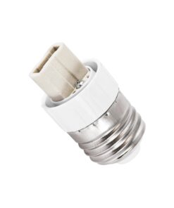 GloboStar 78958 Πλαστικός Αντάπτορας Μετατροπέας από 1xE27 σε 1xG9 Φ2.8 x Υ5.cm