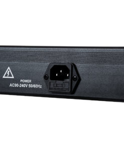 GLOBOSTAR® UVBAR 79660 Μπάρα Φωτισμού LED 36W 120° AC 220-240V IP20 Μαύρο Αλουμίνιο – UV Black Light – DMX512 & Ασύρματο Χειριστήριο IR – Μ50 x Π6 x Υ6cm – 2 Χρόνια Εγγύηση