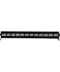 GLOBOSTAR® UVBAR 79660 Μπάρα Φωτισμού LED 36W 120° AC 220-240V IP20 Μαύρο Αλουμίνιο – UV Black Light – DMX512 & Ασύρματο Χειριστήριο IR – Μ50 x Π6 x Υ6cm – 2 Χρόνια Εγγύηση