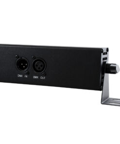 GLOBOSTAR® UVBAR 79660 Μπάρα Φωτισμού LED 36W 120° AC 220-240V IP20 Μαύρο Αλουμίνιο – UV Black Light – DMX512 & Ασύρματο Χειριστήριο IR – Μ50 x Π6 x Υ6cm – 2 Χρόνια Εγγύηση