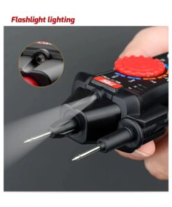 GloboStar® 79693 Ψηφιακό Φορητό Πολύμετρο TASI TA802A με Θήκη Προστασίας Μαύρο