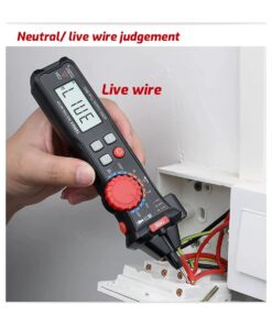 GloboStar® 79693 Ψηφιακό Φορητό Πολύμετρο TASI TA802A με Θήκη Προστασίας Μαύρο