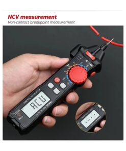 GloboStar® 79693 Ψηφιακό Φορητό Πολύμετρο TASI TA802A με Θήκη Προστασίας Μαύρο