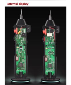 GloboStar® 79693 Ψηφιακό Φορητό Πολύμετρο TASI TA802A με Θήκη Προστασίας Μαύρο