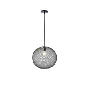 ΦΩΤΙΣΤΙΚΟ ΚΡΕΜΑΣΤΟ ΜΕΤΑΛΛΟ 1XE27  MAX 40W 250X250X1280mm ΜΑΥΡΟ ARTE ILLUMINA MESH