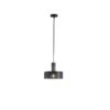 ΦΩΤΙΣΤΙΚΟ ΚΡΕΜΑΣΤΟ TΣΙΜΕΝΤΟ&ΜΕΤΑΛΛΟ 1XE27 MAX 40W 255X255X200mm  ΜΑΥΡΟ ARTE ILLUMINA SCOURO