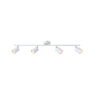 ΣΠΟΤ ΜΕΤΑΛΛΙΚΟ 4ΦΩΤΟ 4XGU10 Max 7W  790X80X165mm ΛΕΥΚΟ ARTE ILLUMINA OLYMP