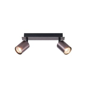ΣΠΟΤ ΑΛΟΥΜΙΝΙΟΥ 2ΦΩΤΟ 2XGU10  250X80X120mm ΓΚΡΙ ARTE ILLUMINA LUXY