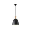 ΦΩΤΙΣΤΙΚΟ ΚΡΕΜΑΣΤΟ ΜΕΤΑΛΛΟ 1XΕ27 MAX 15W 230X230mm ΜΑΥΡΟ ARTE ILLUMINA SIMPLO
