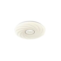 ΠΛΑΦΟΝΙΕΡΑ ΠΛΑΣΤΙΚΗ LED 60W 5580Lm 3CCT 3000-4000-6500K Φ480x75mm ΛΕΥΚΟ ARTE ILLUMINA TRIANO