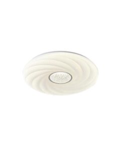 ΠΛΑΦΟΝΙΕΡΑ ΠΛΑΣΤΙΚΗ LED 60W 5580Lm 3CCT 3000-4000-6500K Φ480x75mm ΛΕΥΚΟ ARTE ILLUMINA TRIANO