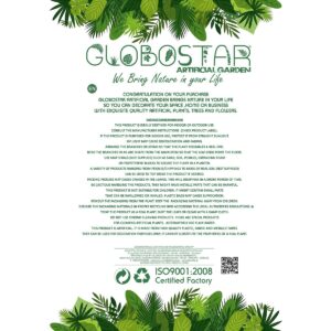 GloboStar® Artificial Garden YELLOW LILY BRANCH 21311 Τεχνητό Διακοσμητικό Κλαδί Κίτρινο Κρίνο Y72cm