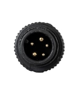 GloboStar® 90780 Καλώδιο Τροφοδοσίας από DC Female σε Ατερμάτιστο Καλώδιο για RGB Spot & Wall Washer Μαύρο Μ1.5 x Π1.5 x Y20cm