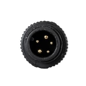 GloboStar® 90780 Καλώδιο Τροφοδοσίας από DC Female σε Ατερμάτιστο Καλώδιο για RGB Spot & Wall Washer Μαύρο Μ1.5 x Π1.5 x Y20cm