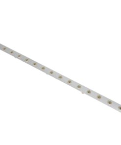 GloboStar® 90829 Μεταλλικο Καλυμμα 1 Μέτρου 15 Τεμαχίων για Ψηφιακή Αλυσίδα Γιρλάντα 20 Σποτ LED με Κωδικό 90140 Ασημί Μ100 x Π4.7 x Υ1cm