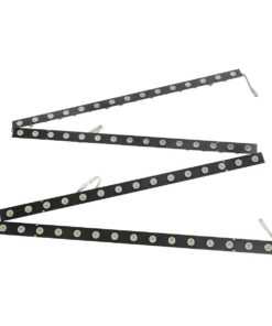 GloboStar® 90830 4 x Digital Pixel Addressable Facade Aluminum Bars – 4 x Ψηφιακές Μπάρες Αλουμινίου Πρόσοψης Κτιρίων LED SMD 3535 45W 60LED 60PIXEL SPI/TTL Protocol IC UCS512B 2700lm 120° DC 12V IP67 RGB – Μαύρο Σώμα – Μ400 x Π4.5 x Υ3.6cm – 4 Μπάρες