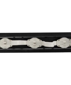 GloboStar® 90830 4 x Digital Pixel Addressable Facade Aluminum Bars – 4 x Ψηφιακές Μπάρες Αλουμινίου Πρόσοψης Κτιρίων LED SMD 3535 45W 60LED 60PIXEL SPI/TTL Protocol IC UCS512B 2700lm 120° DC 12V IP67 RGB – Μαύρο Σώμα – Μ400 x Π4.5 x Υ3.6cm – 4 Μπάρες