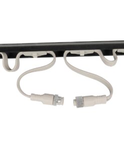 GloboStar® 90830 4 x Digital Pixel Addressable Facade Aluminum Bars – 4 x Ψηφιακές Μπάρες Αλουμινίου Πρόσοψης Κτιρίων LED SMD 3535 45W 60LED 60PIXEL SPI/TTL Protocol IC UCS512B 2700lm 120° DC 12V IP67 RGB – Μαύρο Σώμα – Μ400 x Π4.5 x Υ3.6cm – 4 Μπάρες