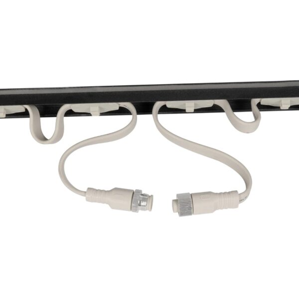 GloboStar® 90830 4 x Digital Pixel Addressable Facade Aluminum Bars – 4 x Ψηφιακές Μπάρες Αλουμινίου Πρόσοψης Κτιρίων LED SMD 3535 45W 60LED 60PIXEL SPI/TTL Protocol IC UCS512B 2700lm 120° DC 12V IP67 RGB – Μαύρο Σώμα – Μ400 x Π4.5 x Υ3.6cm – 4 Μπάρες