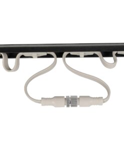 GloboStar® 90830 4 x Digital Pixel Addressable Facade Aluminum Bars – 4 x Ψηφιακές Μπάρες Αλουμινίου Πρόσοψης Κτιρίων LED SMD 3535 45W 60LED 60PIXEL SPI/TTL Protocol IC UCS512B 2700lm 120° DC 12V IP67 RGB – Μαύρο Σώμα – Μ400 x Π4.5 x Υ3.6cm – 4 Μπάρες