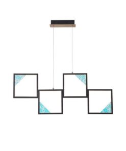 ΦΩΤΙΣΤΙΚΟ ΟΡΟΦΗΣ ΑΛΟΥΜΙΝΙΟ LED 36W 3000K 850Lm 820X16X1340mm ΜΑΥΡΟ ARTE ILLUMINA SQUARE