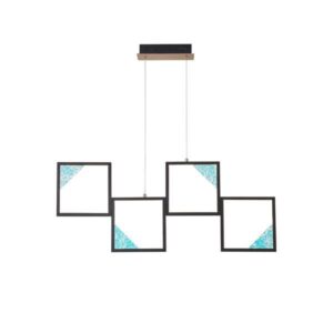 ΦΩΤΙΣΤΙΚΟ ΟΡΟΦΗΣ ΑΛΟΥΜΙΝΙΟ LED 36W 3000K 850Lm 820X16X1340mm ΜΑΥΡΟ ARTE ILLUMINA SQUARE