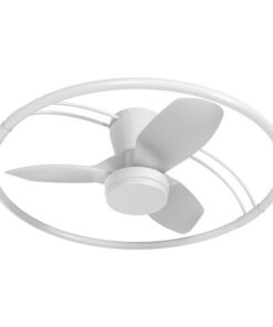 ΑΝΕΜΙΣΤΗΡΑΣ ΟΡΟΦΗΣ ΛΕΥΚΟΣ ΜΕ LED ΦΩΣ 60W ΚΑΙ ΚΟΝΤΡΟΛ Φ80 DC ΜΟΤΕΡ 20W