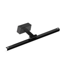 ΦΩΤΙΣΤΙΚΟ ΜΠΑΝΙΟΥ ΑΛΟΥΜΙΝΙΟ 14W 3CCT 400mm(βάση 80X40mm) IP44 ΜΑΥΡΟ ARTE ILLUMINA FEOS