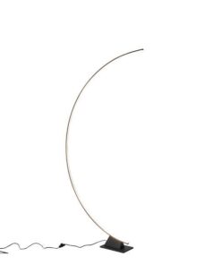 ΦΩΤΙΣΤΙΚΟ ΕΠΙΔΑΠΕΔΙΟ METAΛΛIKO LED 45W 3000K 4500Lm 6300X1950mm ΜΑΥΡΟ ARTE ILLUMINA MEDIA LUNA