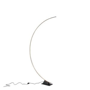 ΦΩΤΙΣΤΙΚΟ ΕΠΙΔΑΠΕΔΙΟ METAΛΛIKO LED 45W 3000K 4500Lm 6300X1950mm ΜΑΥΡΟ ARTE ILLUMINA MEDIA LUNA