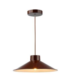 ΦΩΤΙΣΤΙΚΟ ΚΡΕΜΑΣΤΟ ΜΟΝΟΦΩΤΟ 1XΕ27 360X1150mm ΓΥΑΛΙΣΤΕΡΟ ΣΚΟΥΡΟ KOKKINO ARTE ILLUMINA NELI 144-28508