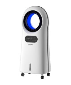 AIR COOLER ΛΕΥΚΟ ΧΩΡΙΣ ΦΤΕΡΩΤΕΣ RGB ΦΩΣ ΜΕ ΚΟΝΤΡΟΛ ΚΑΙ ΙΟΝΙΣΤΗ 3,5L 110W