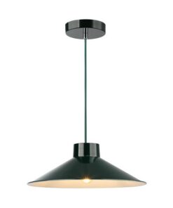 ΦΩΤΙΣΤΙΚΟ ΚΡΕΜΑΣΤΟ ΜΟΝΟΦΩΤΟ 1XΕ27 360X1150mm ΓΥΑΛΙΣΤΕΡΟ ΣΚΟΥΡΟ ΠΡΑΣΙΝΟ ARTE ILLUMINA NELI 144-28507