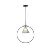 ΦΩΤΙΣΤΙΚΟ ΚΡΕΜΑΣΤΟ ΓΥΑΛΙ G9 MAX 25W 410X180+1200mm ΦΙΜΕ ARTE ILLUMINA DELTA