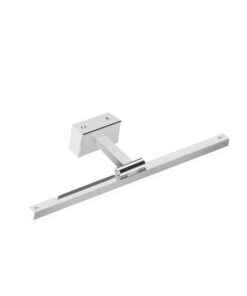 ΦΩΤΙΣΤΙΚΟ ΜΠΑΝΙΟΥ ΑΛΟΥΜΙΝΙΟ 14W 3CCT 400mm (βάση 80X40mm)  IP44 ΝΙΚΕΛ ARTE ILLUMINA FEOS