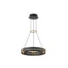 ΦΩΤΙΣΤΙΚΟ ΚΡΕΜΑΣΤΟ ΑΛΟΥΜΙΝΙΟ LED 21W 3000K 2100Lm 420X1200mm ΜΑΥΡΟ-ΧΡΥΣΟ  ARTE ILLUMINA LUIS