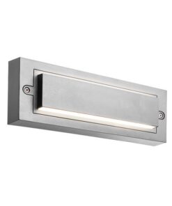 ΦΩΤΙΣΤΙΚΟ ΤΟΙΧΟΥ LED 12W 230X90X100 3CCT IP65 ΓΚΡΙ ARTE ILLUMINA LIMA