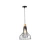 ΦΩΤΙΣΤΙΚΟ ΚΡΕΜΑΣΤΟ ΜΕΤΑΛΛΟ 1XE27  MAX 40W 260X260X1370mm ΜΑΥΡΟ ARTE ILLUMINA TASSEL